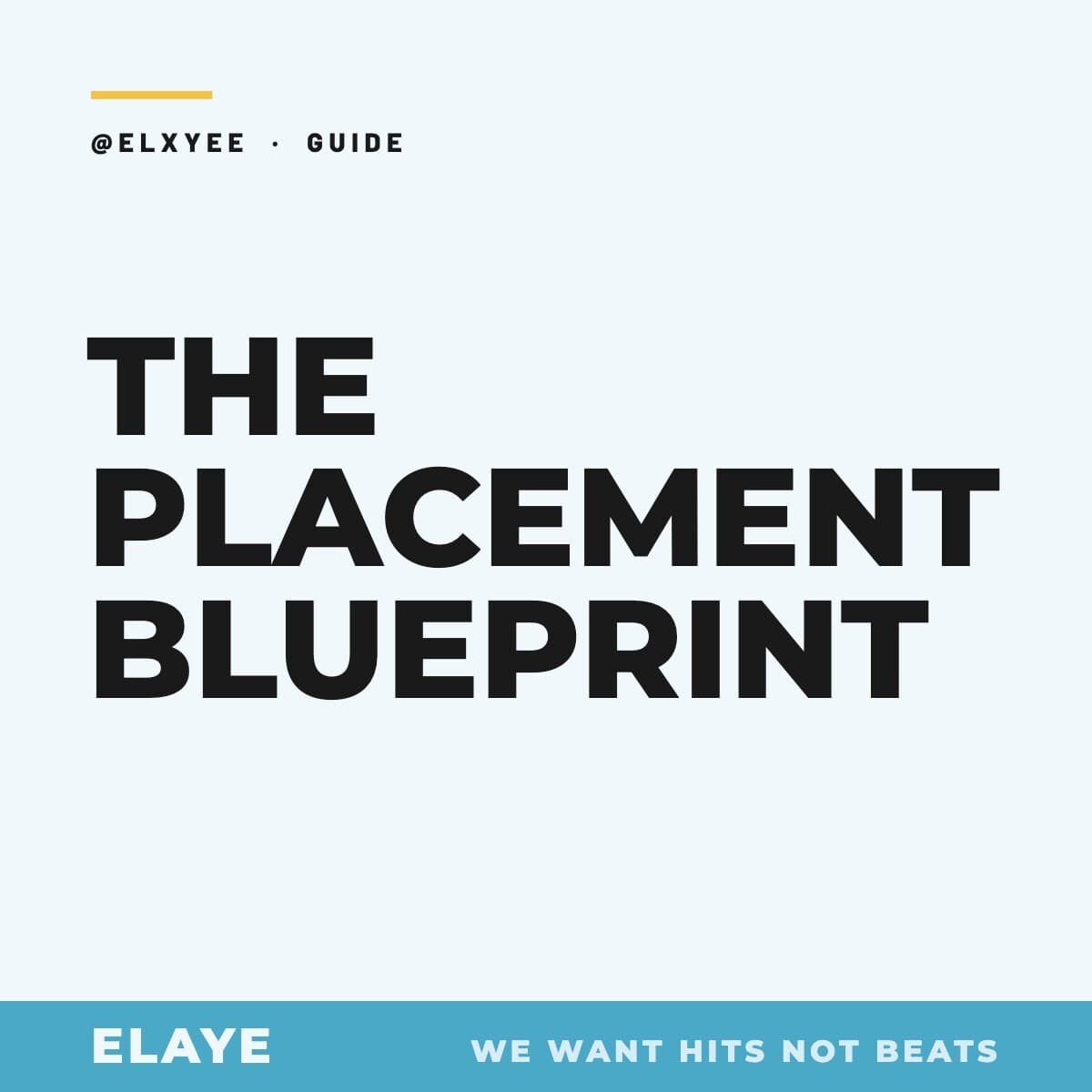 The Placement Blueprint cover art